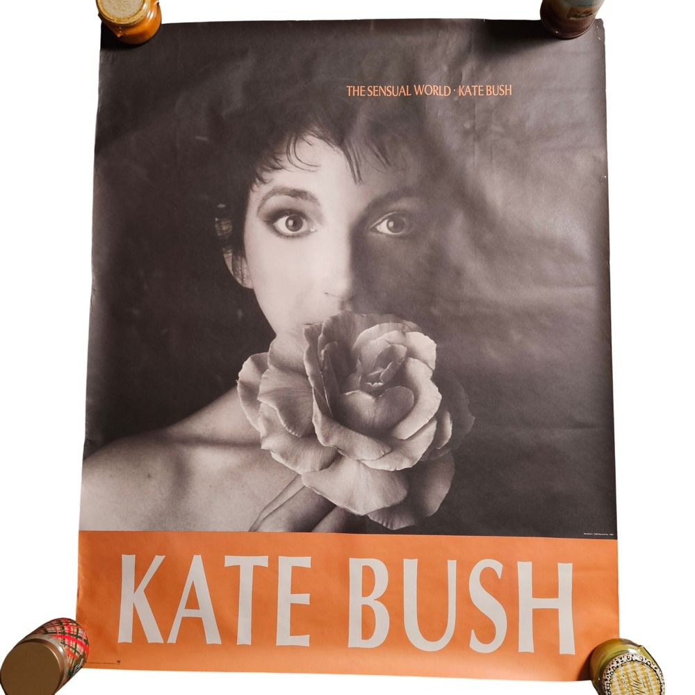 Kate‎ Bush The Sensual World Vintage 1989 Album Promo Poster Large Display 36x45